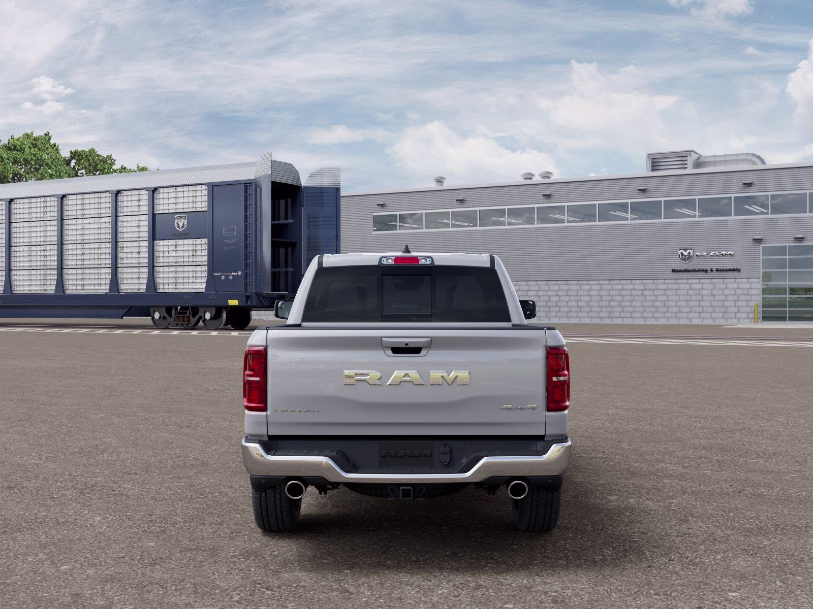 2026 Ivory White Tri-Coat Pearlcoat Ram 1500 Limited 4X4 Truck