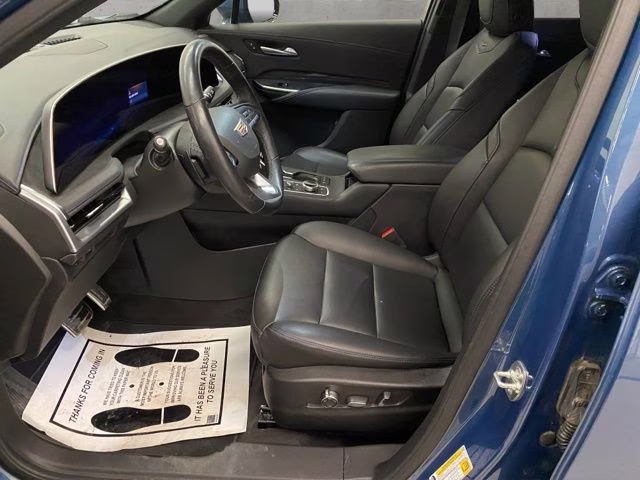 2025 Blue Cadillac XT4 Sport AWD SUV
