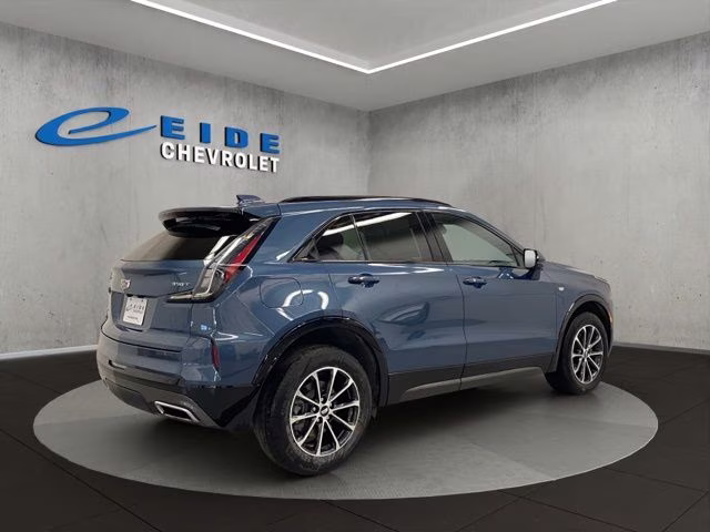 2025 Blue Cadillac XT4 Sport AWD SUV