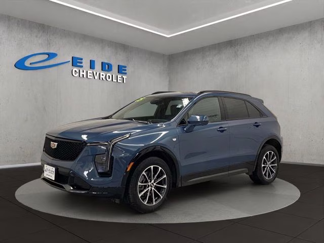 2025 Blue Cadillac XT4 Sport AWD SUV