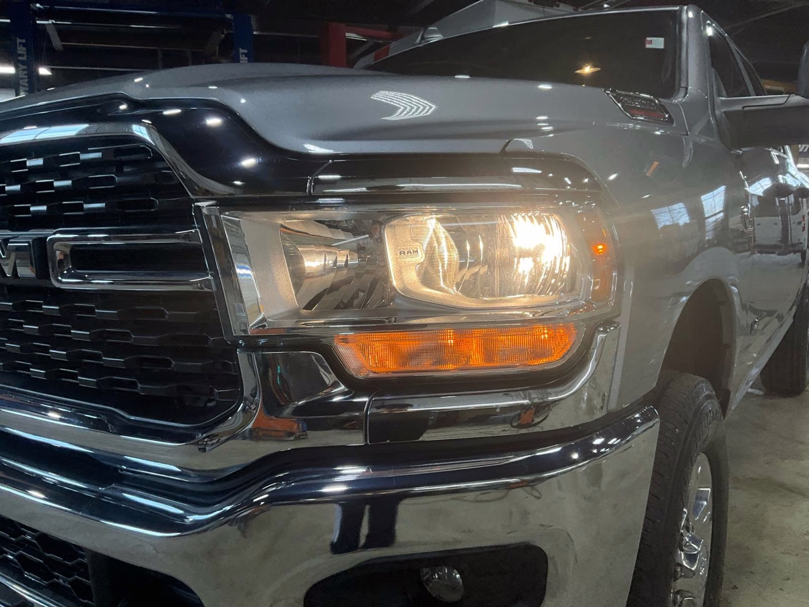 2023 Billet Silver Metallic Clearcoat Ram 2500 Big Horn 4X4 Truck