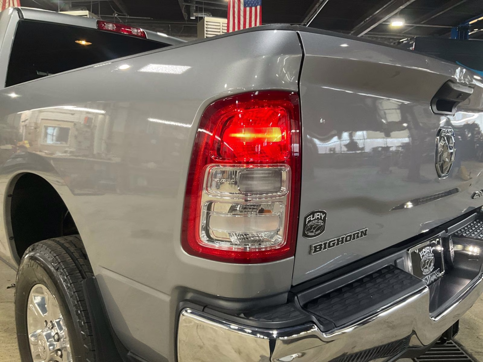 2023 Billet Silver Metallic Clearcoat Ram 2500 Big Horn 4X4 Truck