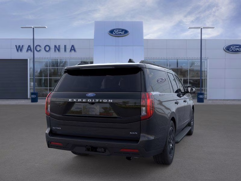 2026 Agate Black Metallic Ford Expedition Max Active 4X4 SUV