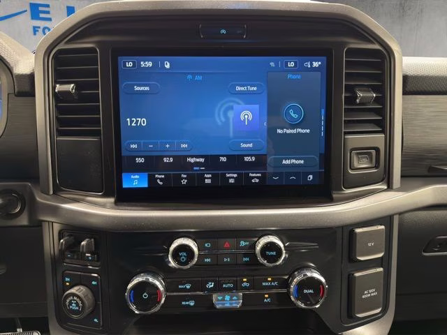 2026 Iconic Silver Metallic Ford F-150 XLT Black Appearance 4X4 Truck