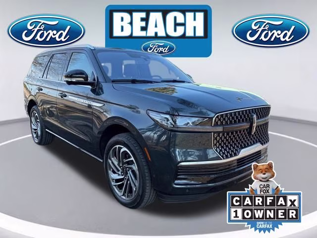 2025 Blue Metallic Lincoln Navigator Reserve 4X4 SUV