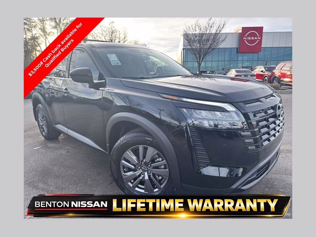 2026 Super Black Nissan Pathfinder SV 4X4 SUV