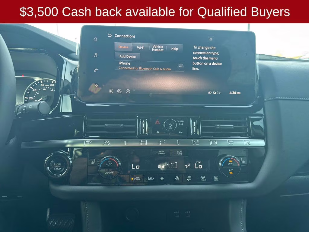 2026 Super Black Nissan Pathfinder SV 4X4 SUV