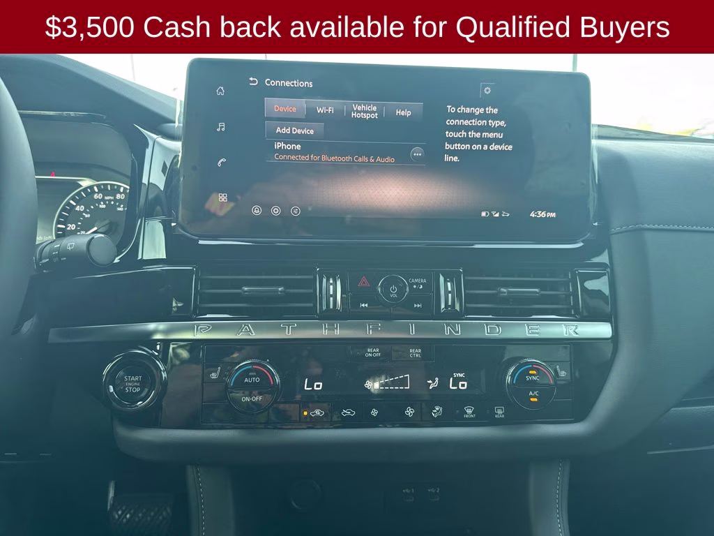 2026 Super Black Nissan Pathfinder SV 4X4 SUV