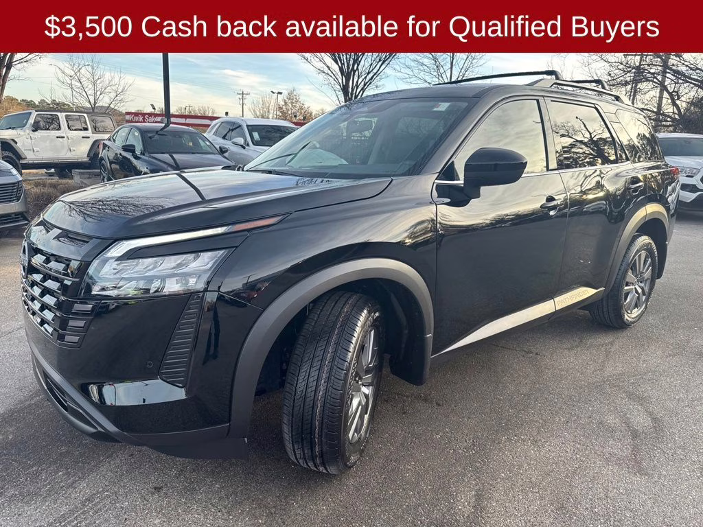 2026 Super Black Nissan Pathfinder SV 4X4 SUV