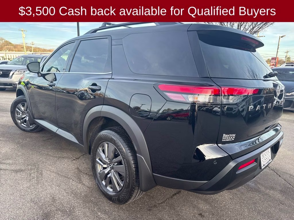 2026 Super Black Nissan Pathfinder SV 4X4 SUV