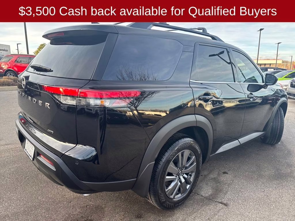 2026 Super Black Nissan Pathfinder SV 4X4 SUV