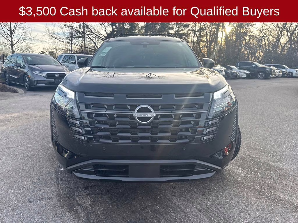 2026 Super Black Nissan Pathfinder SV 4X4 SUV