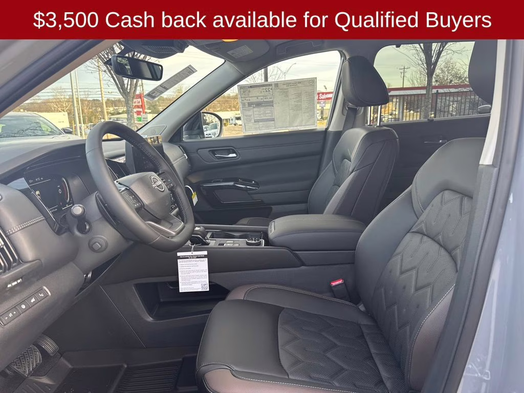 2026 Boulder Gray Pearl Nissan Pathfinder Platinum 4X4 SUV