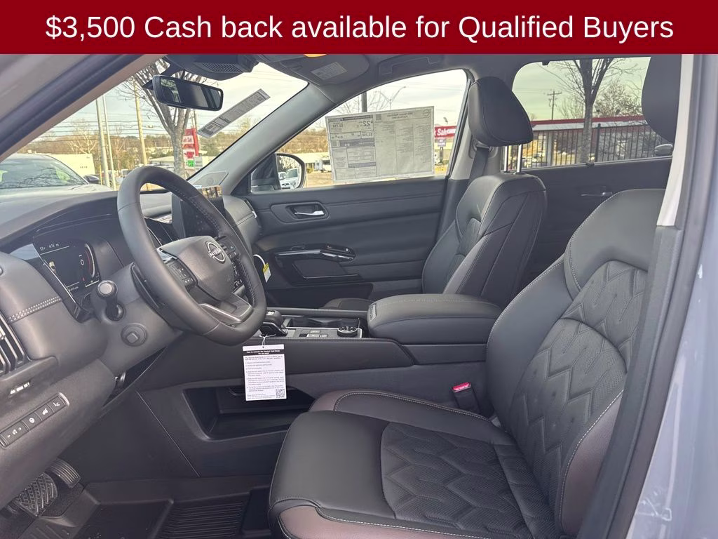2026 Boulder Gray Pearl Nissan Pathfinder Platinum 4X4 SUV