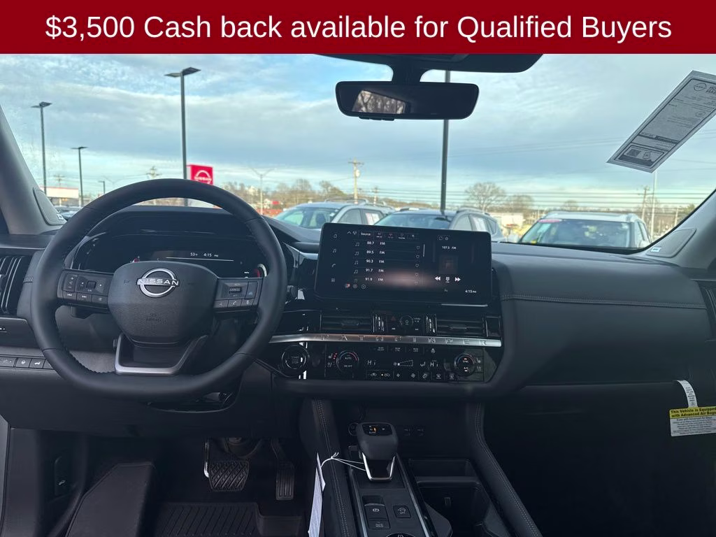 2026 Boulder Gray Pearl Nissan Pathfinder Platinum 4X4 SUV
