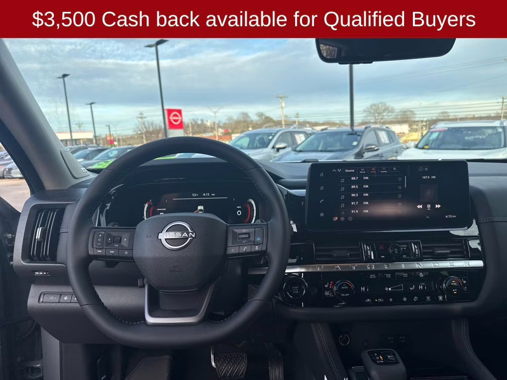 2026 Boulder Gray Pearl Nissan Pathfinder Platinum 4X4 SUV