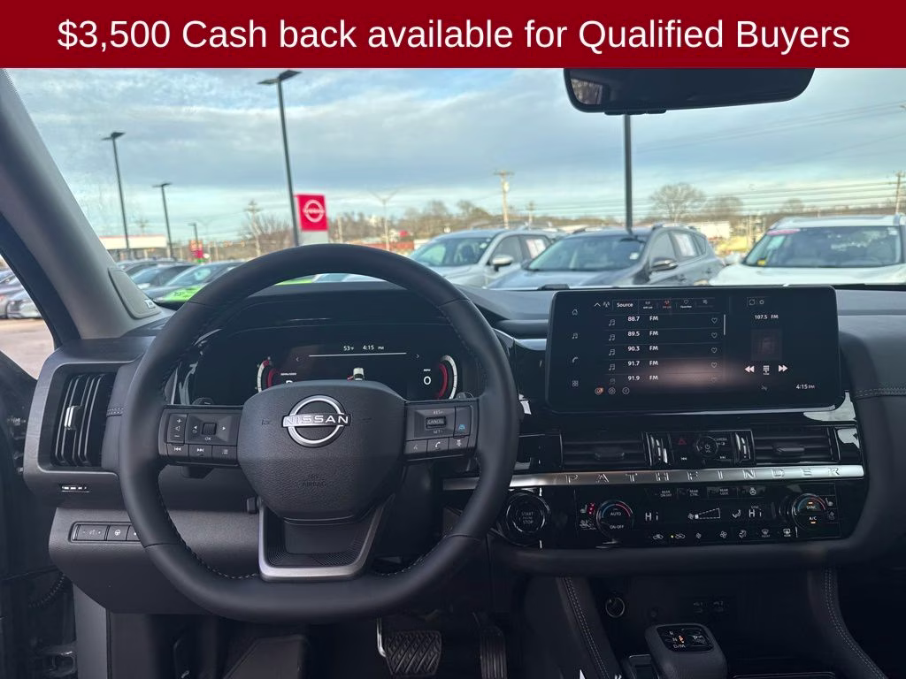2026 Boulder Gray Pearl Nissan Pathfinder Platinum 4X4 SUV