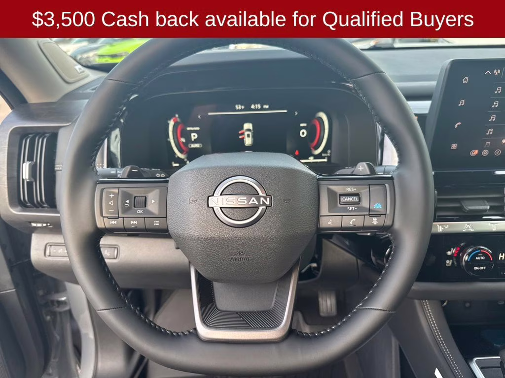 2026 Boulder Gray Pearl Nissan Pathfinder Platinum 4X4 SUV