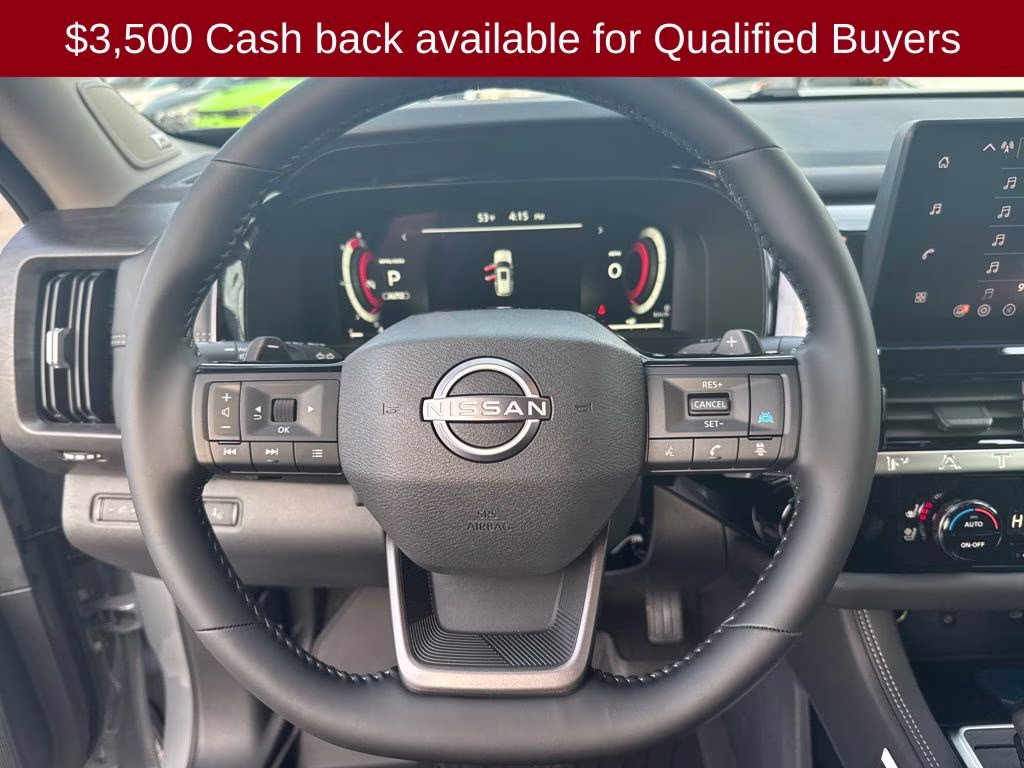 2026 Boulder Gray Pearl Nissan Pathfinder Platinum 4X4 SUV