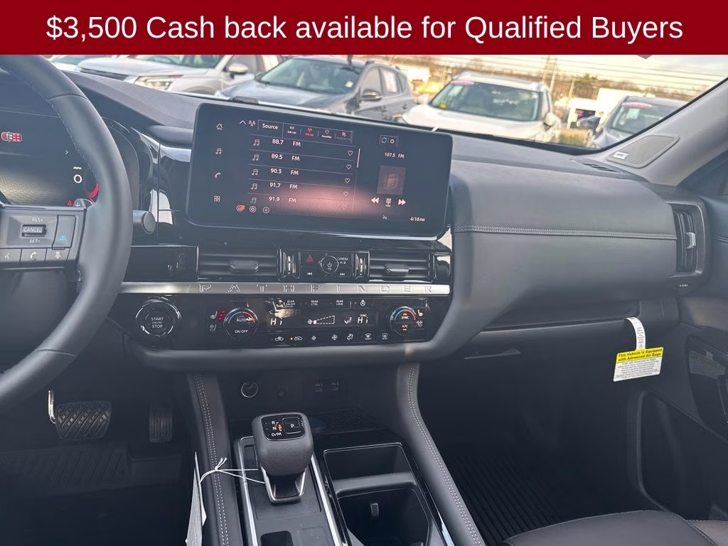 2026 Boulder Gray Pearl Nissan Pathfinder Platinum 4X4 SUV