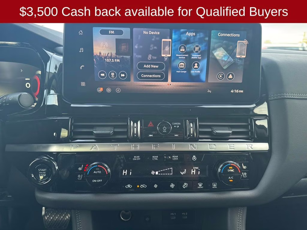 2026 Boulder Gray Pearl Nissan Pathfinder Platinum 4X4 SUV