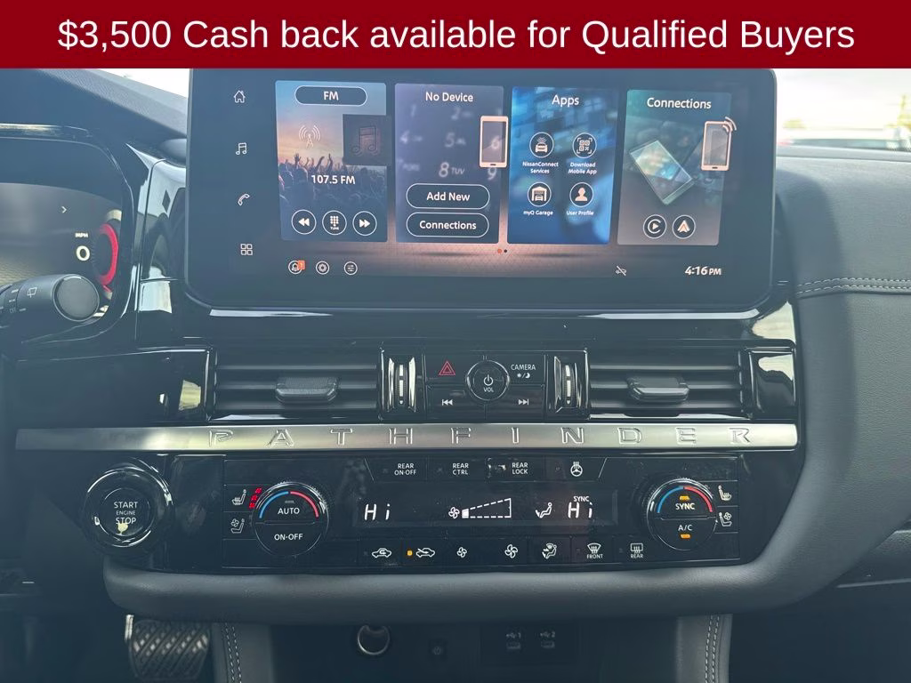 2026 Boulder Gray Pearl Nissan Pathfinder Platinum 4X4 SUV