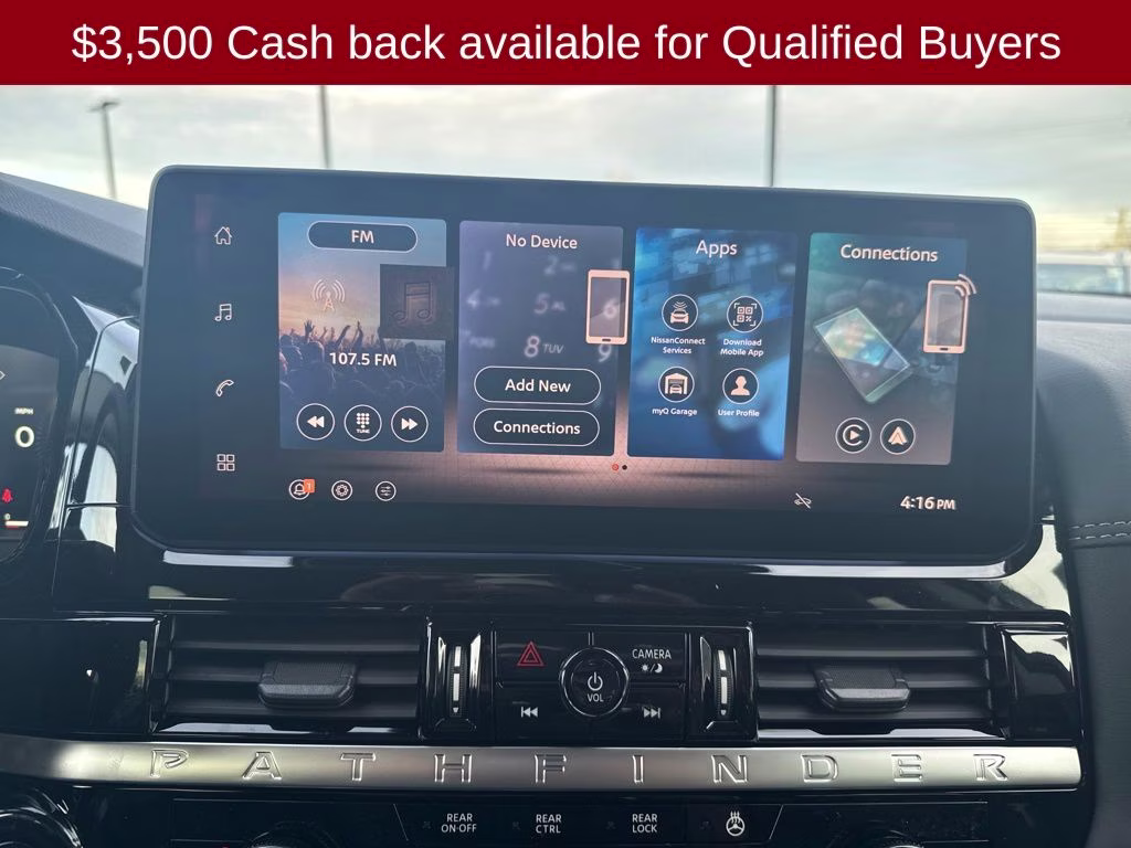 2026 Boulder Gray Pearl Nissan Pathfinder Platinum 4X4 SUV