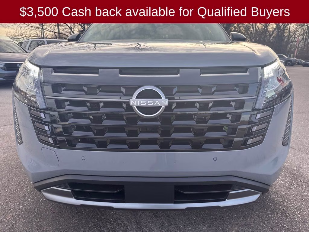 2026 Boulder Gray Pearl Nissan Pathfinder Platinum 4X4 SUV
