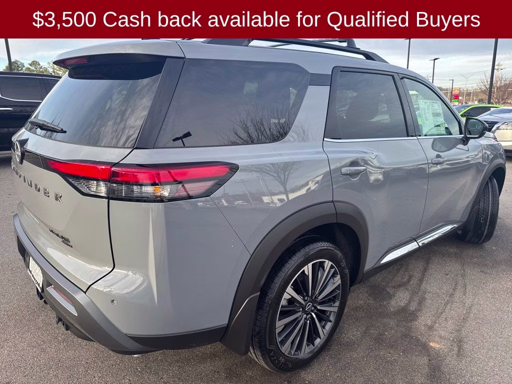 2026 Boulder Gray Pearl Nissan Pathfinder Platinum 4X4 SUV