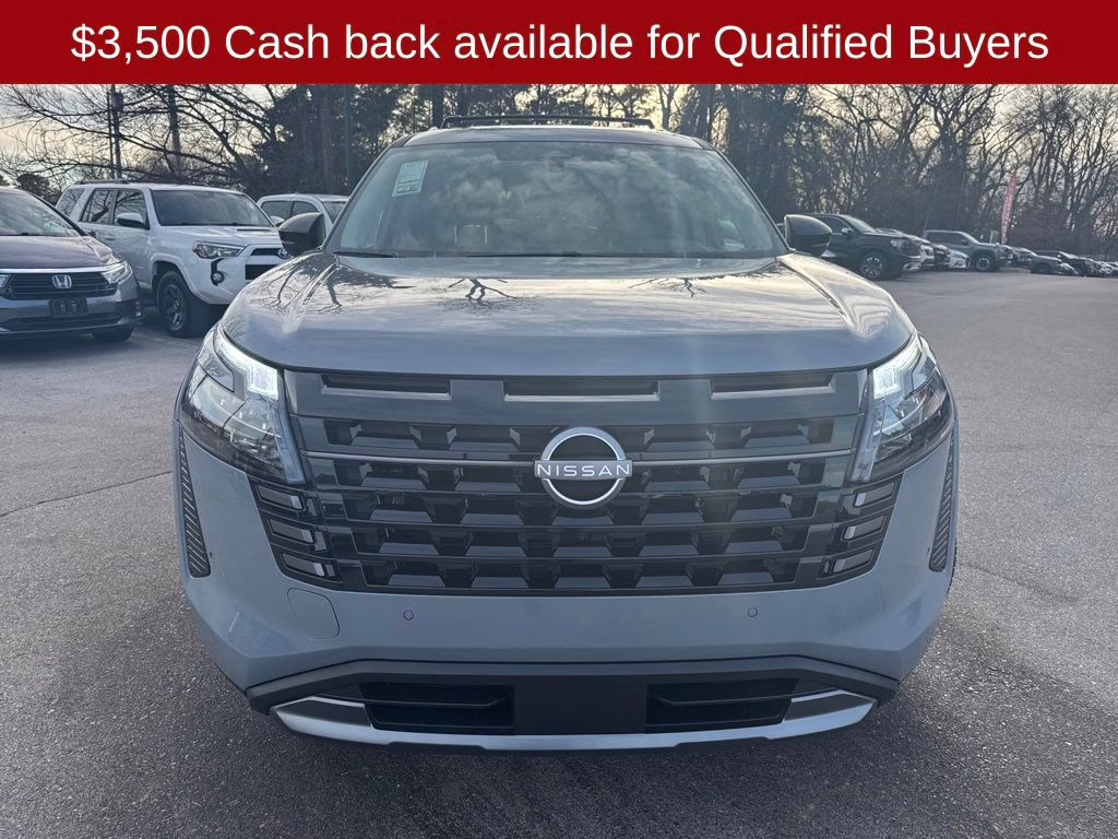 2026 Boulder Gray Pearl Nissan Pathfinder Platinum 4X4 SUV