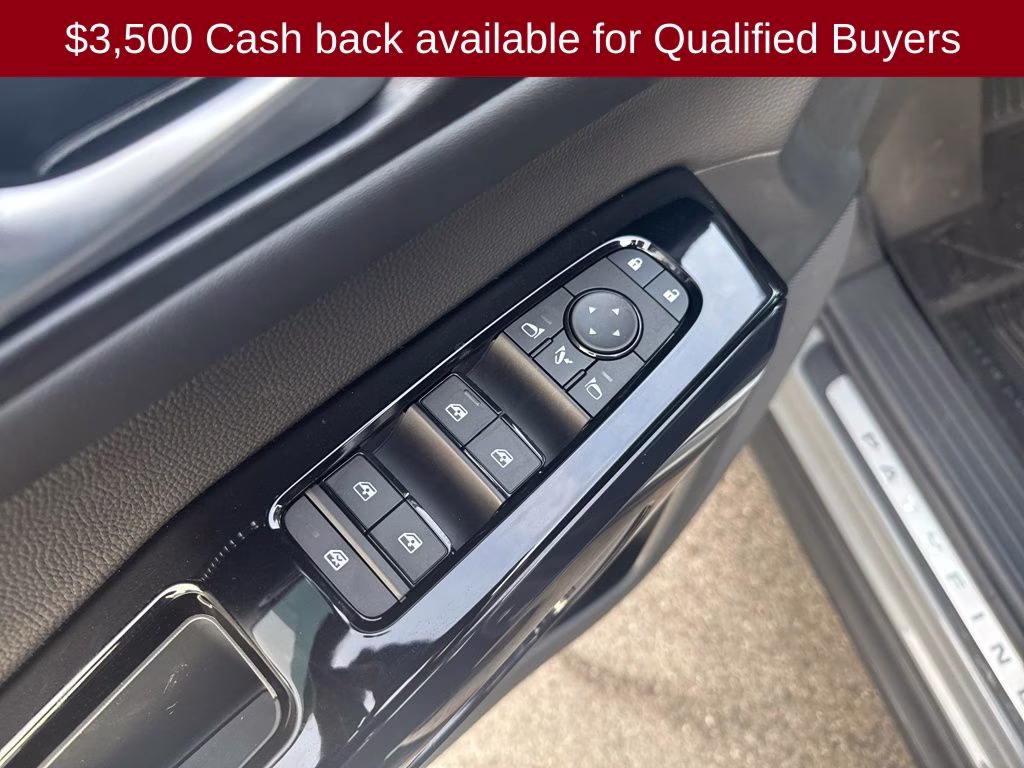 2026 Boulder Gray/Super Black Nissan Pathfinder Platinum 4X4 SUV