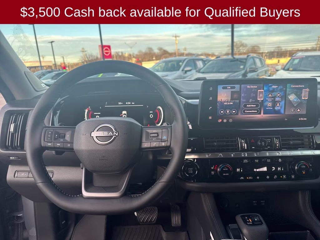 2026 Boulder Gray/Super Black Nissan Pathfinder Platinum 4X4 SUV