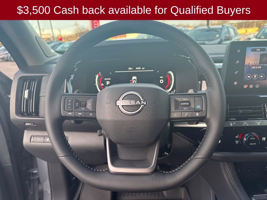 2026 Boulder Gray/Super Black Nissan Pathfinder Platinum 4X4 SUV