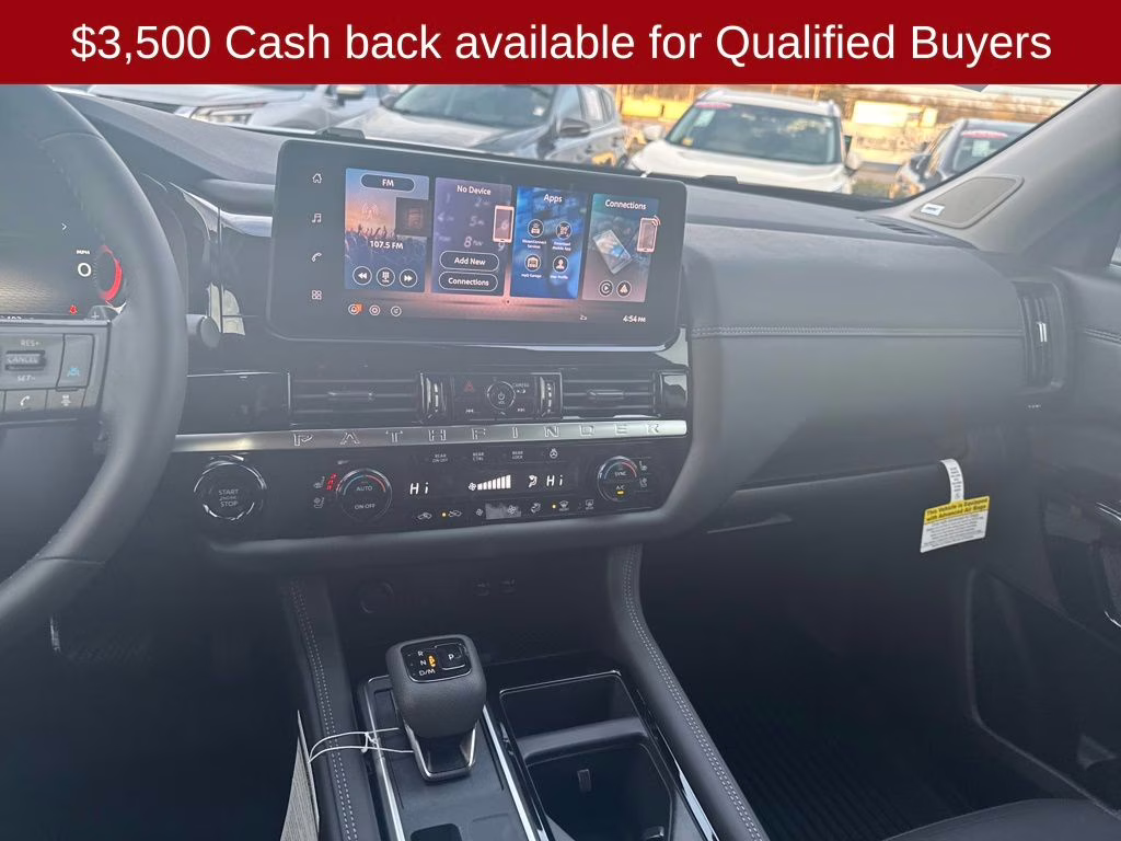 2026 Boulder Gray/Super Black Nissan Pathfinder Platinum 4X4 SUV