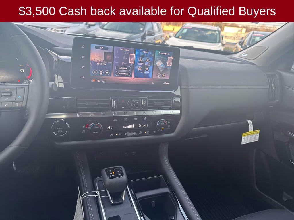 2026 Boulder Gray/Super Black Nissan Pathfinder Platinum 4X4 SUV