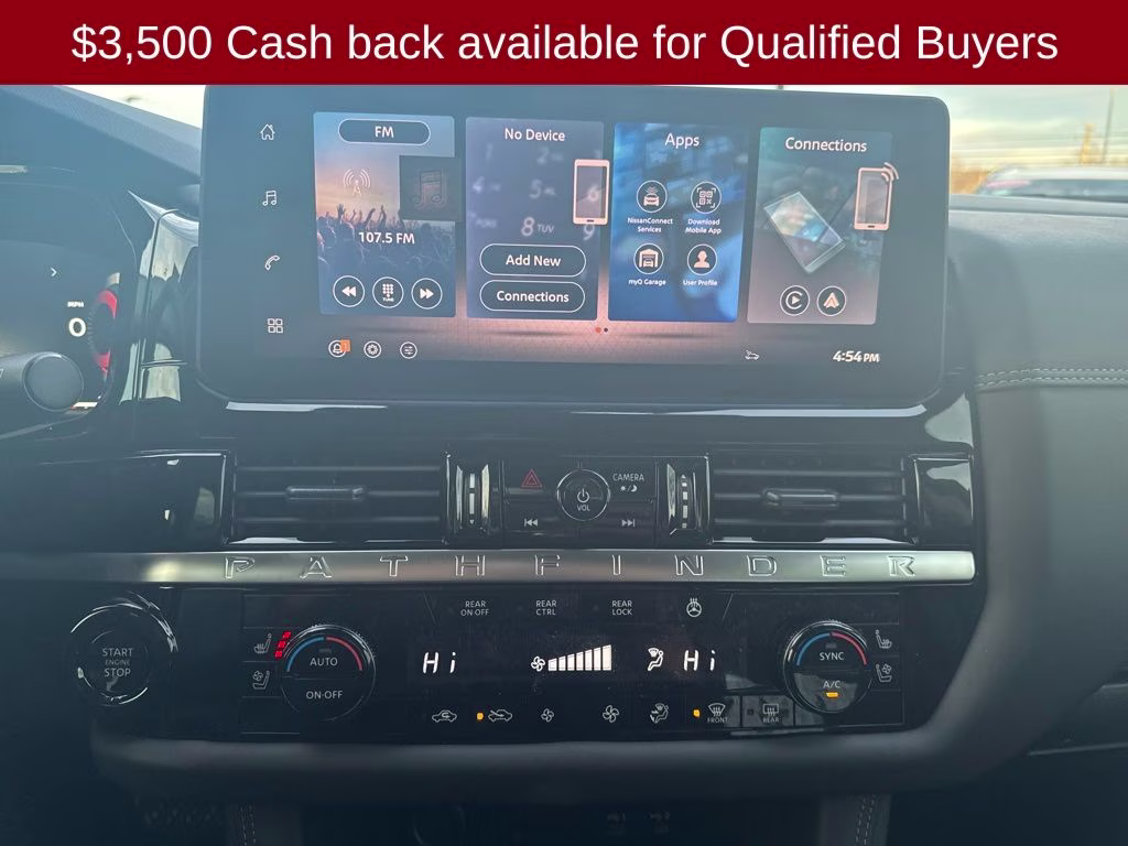 2026 Boulder Gray/Super Black Nissan Pathfinder Platinum 4X4 SUV