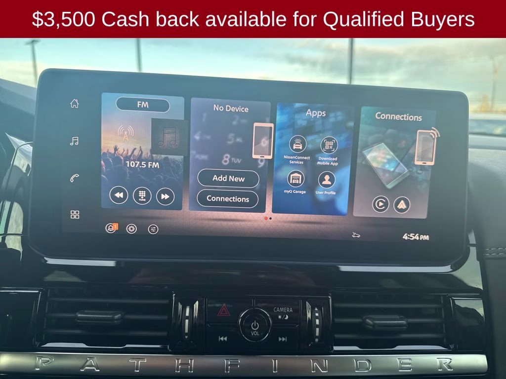 2026 Boulder Gray/Super Black Nissan Pathfinder Platinum 4X4 SUV