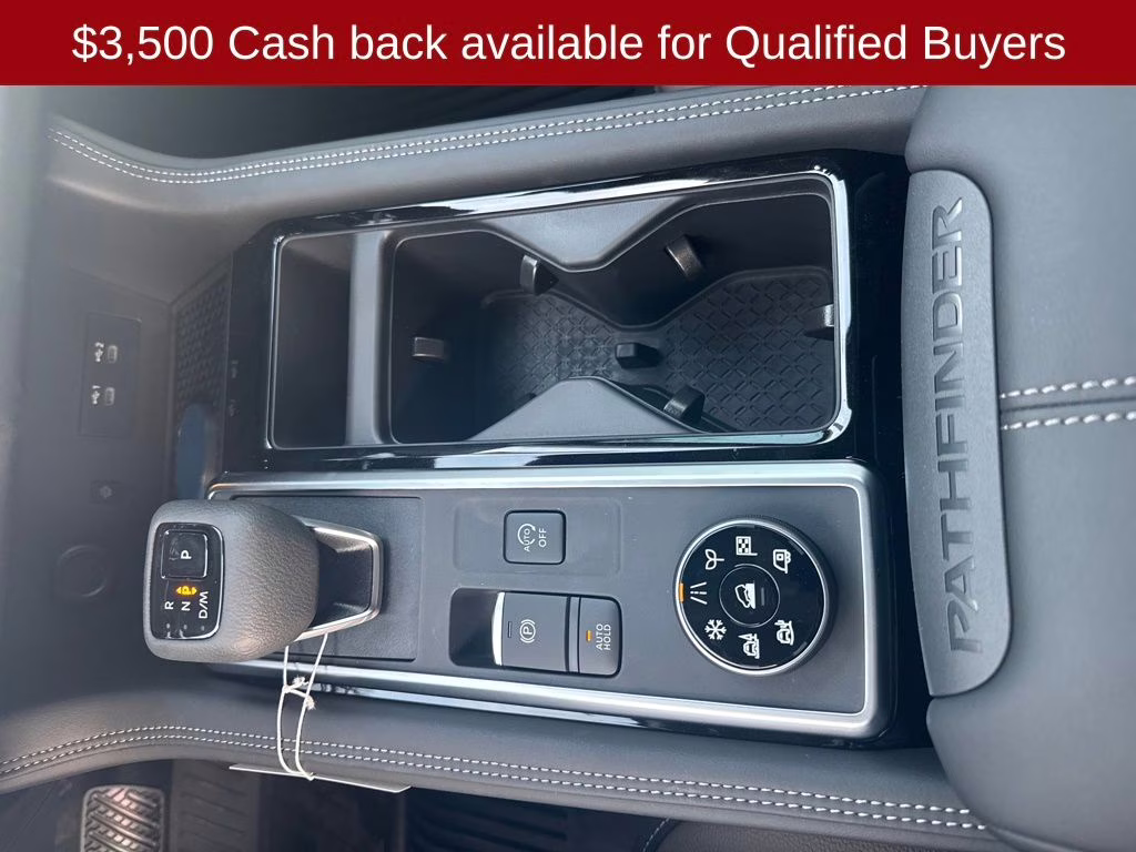 2026 Boulder Gray/Super Black Nissan Pathfinder Platinum 4X4 SUV