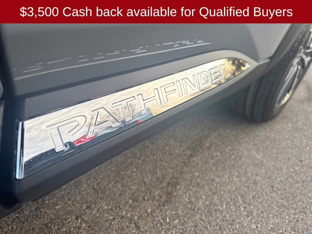 2026 Boulder Gray/Super Black Nissan Pathfinder Platinum 4X4 SUV