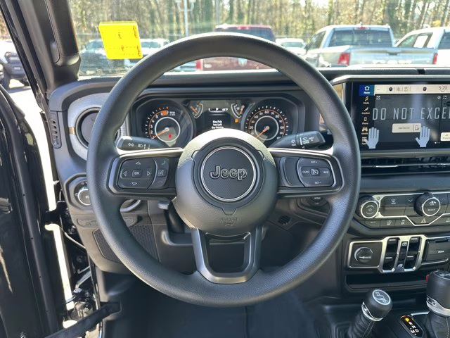 2026 Black Clearcoat Jeep Wrangler Sport 4X4 Convertible