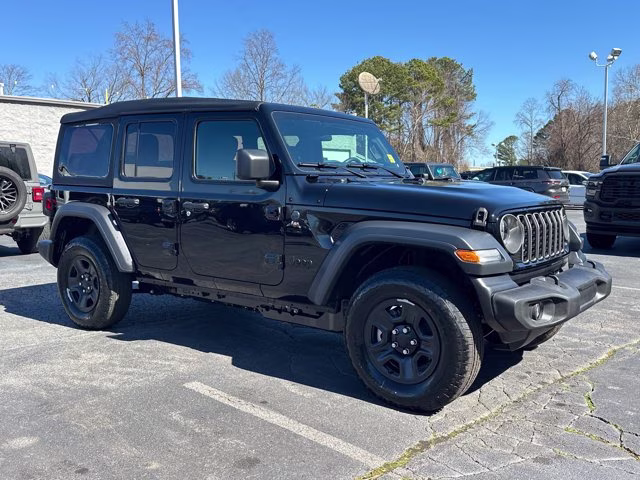 2026 Black Clearcoat Jeep Wrangler Sport 4X4 Convertible