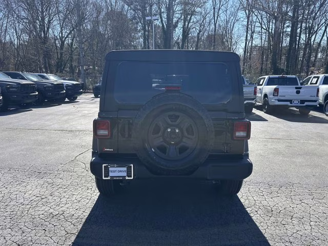 2026 Black Clearcoat Jeep Wrangler Sport 4X4 Convertible
