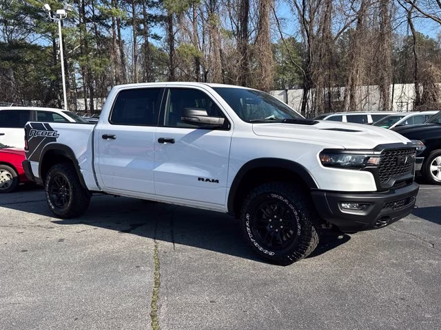 2026 Bright White Clearcoat Ram 1500 Rebel 4X4 Truck