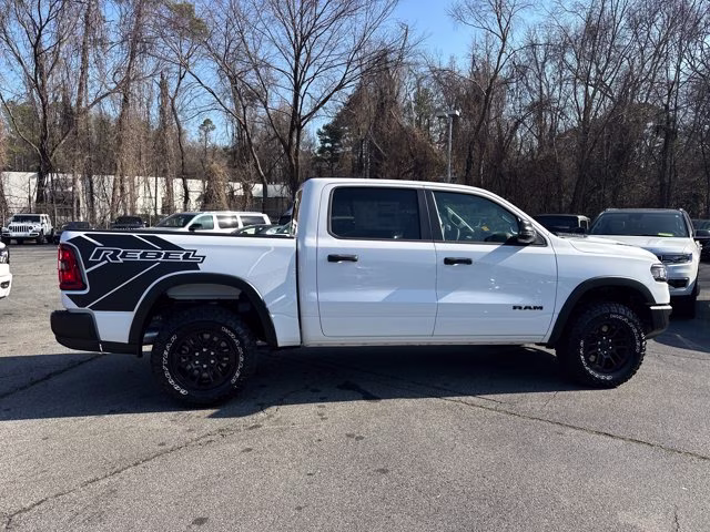 2026 Bright White Clearcoat Ram 1500 Rebel 4X4 Truck