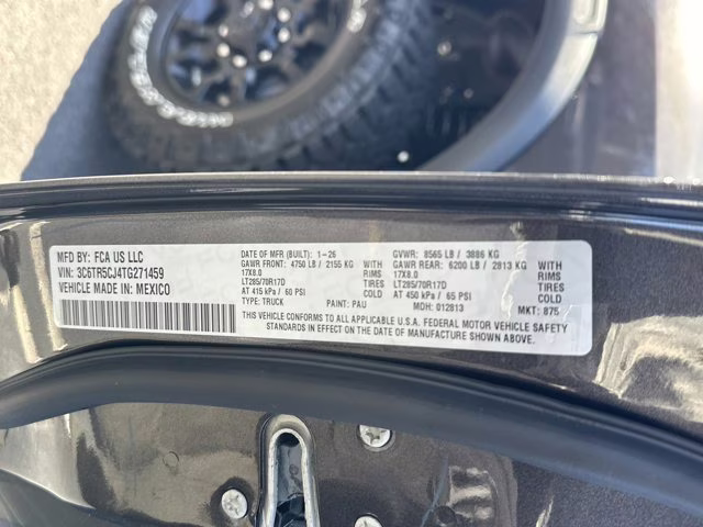 2026 Granite Crystal Metallic Clearcoat Ram 2500 Tradesman 4X4 Truck