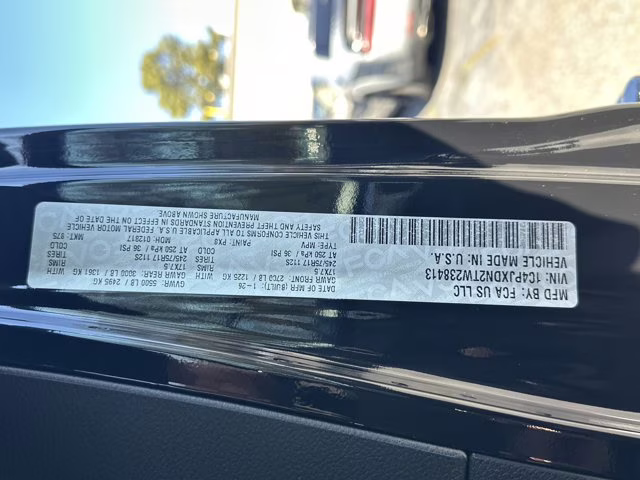 2026 Black Clearcoat Jeep Wrangler Sport 4X4 Convertible