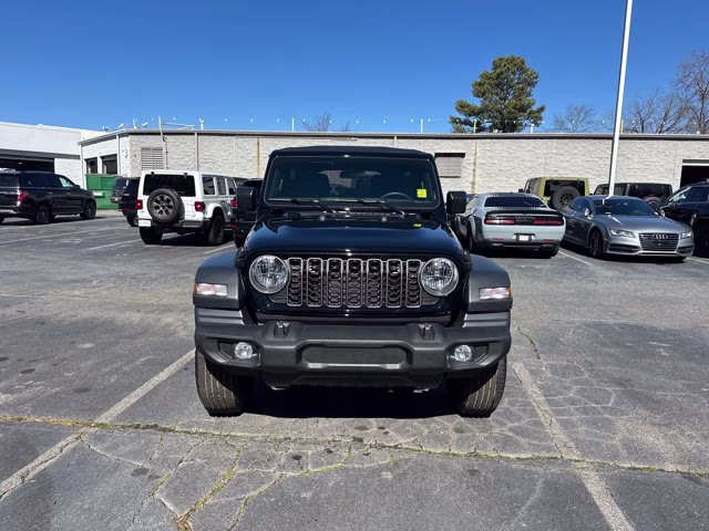2026 Black Clearcoat Jeep Wrangler Sport 4X4 Convertible