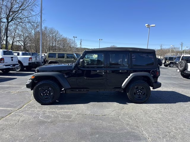 2026 Black Clearcoat Jeep Wrangler Sport 4X4 Convertible