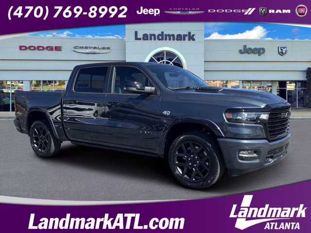 2026 Forged Blue Metallic Ram 1500 Laramie 4X4 Truck