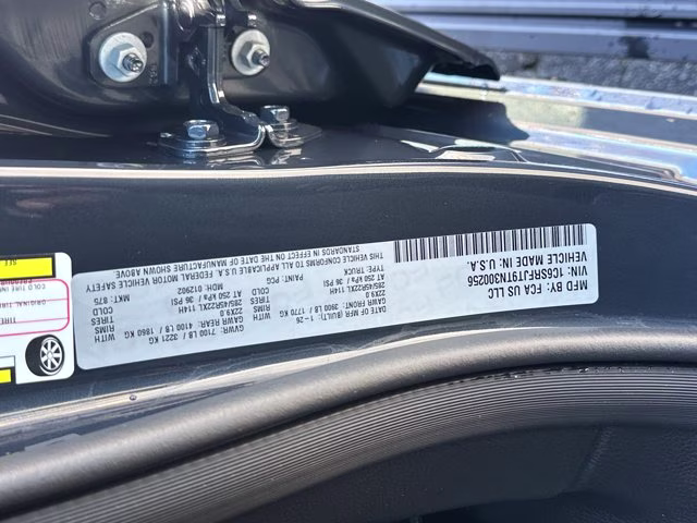 2026 Forged Blue Metallic Ram 1500 Laramie 4X4 Truck